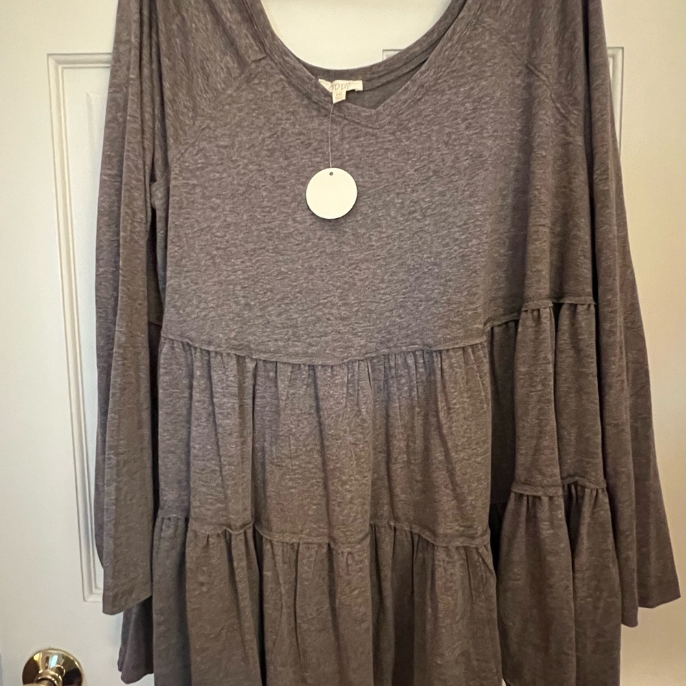 Oddy long sleeve v neck